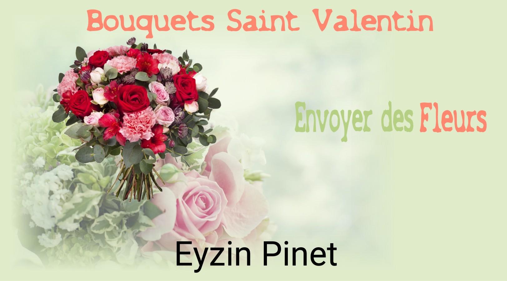 Roses de Saint-Valentin livrées à Eyzin-Pinet